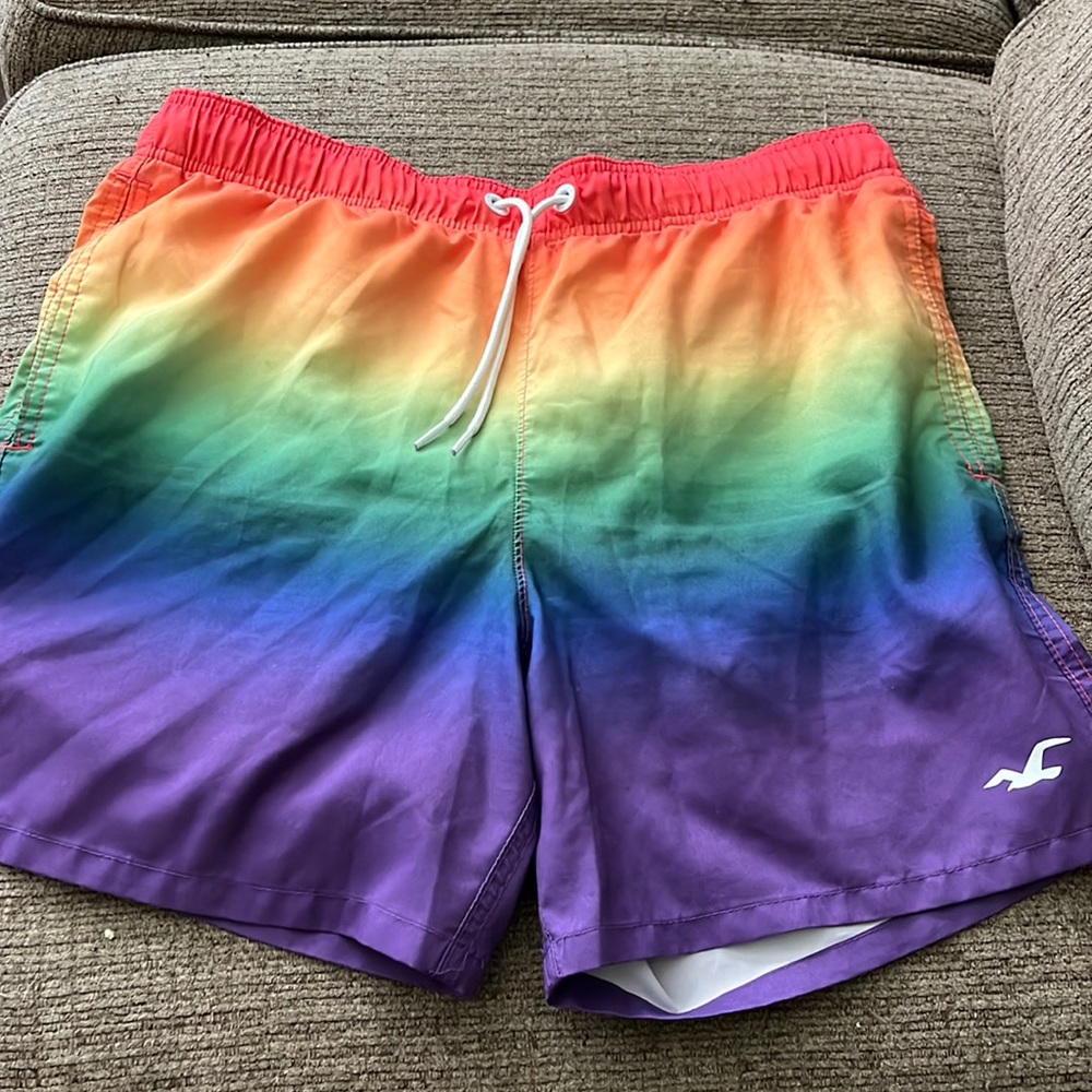 Hollister swim trunks